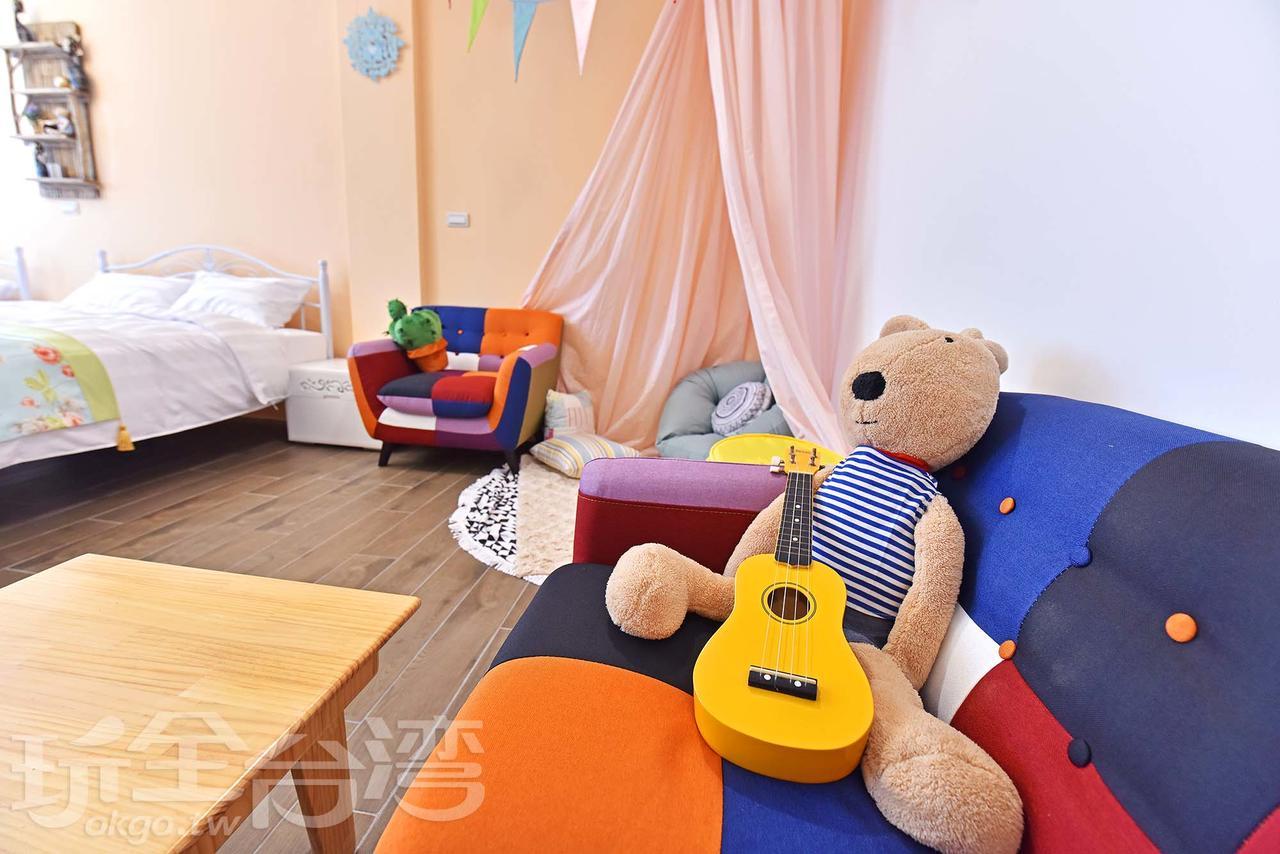 Ferienwohnung 夏日澄藍the Charming Land Baisha Exterior foto